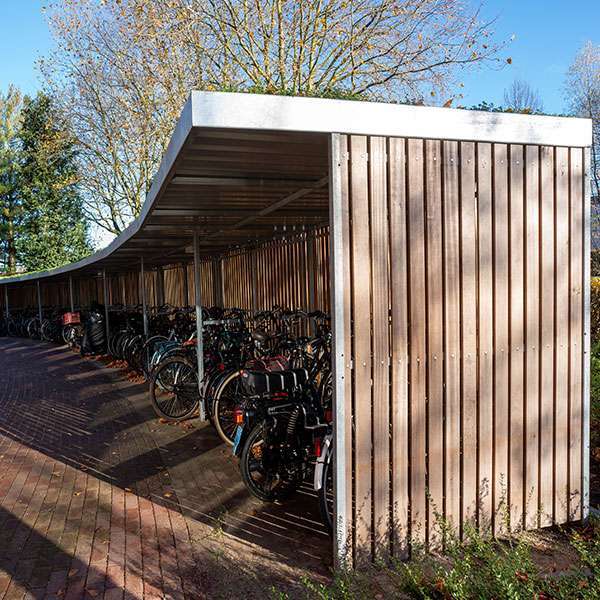 Bicycle shelter online